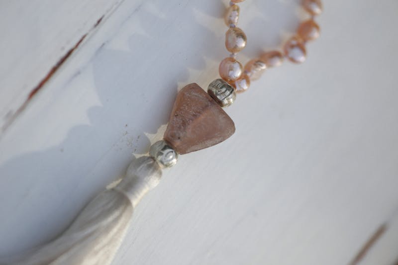 Stacked gold bracelets